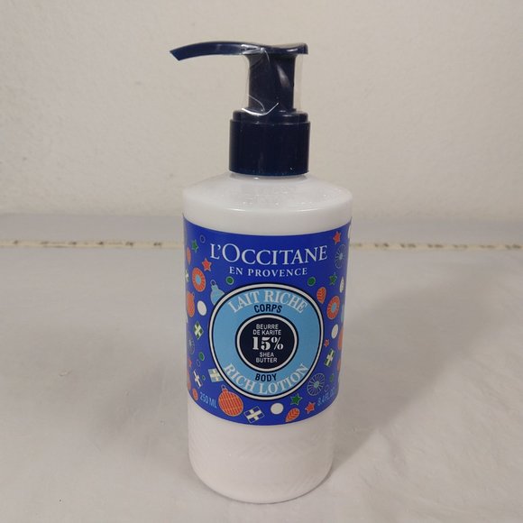 L'occitane 15% Shea Butter Rich Body Lotion 250mL NEW - Picture 2 of 7
